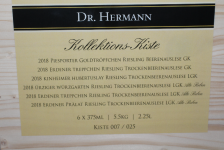 2018 Kollektionskiste Dr.Hermann edelsüß - 6x 375 ml - Kiste 007 von 25 | 581 von 600 Parker Punkten