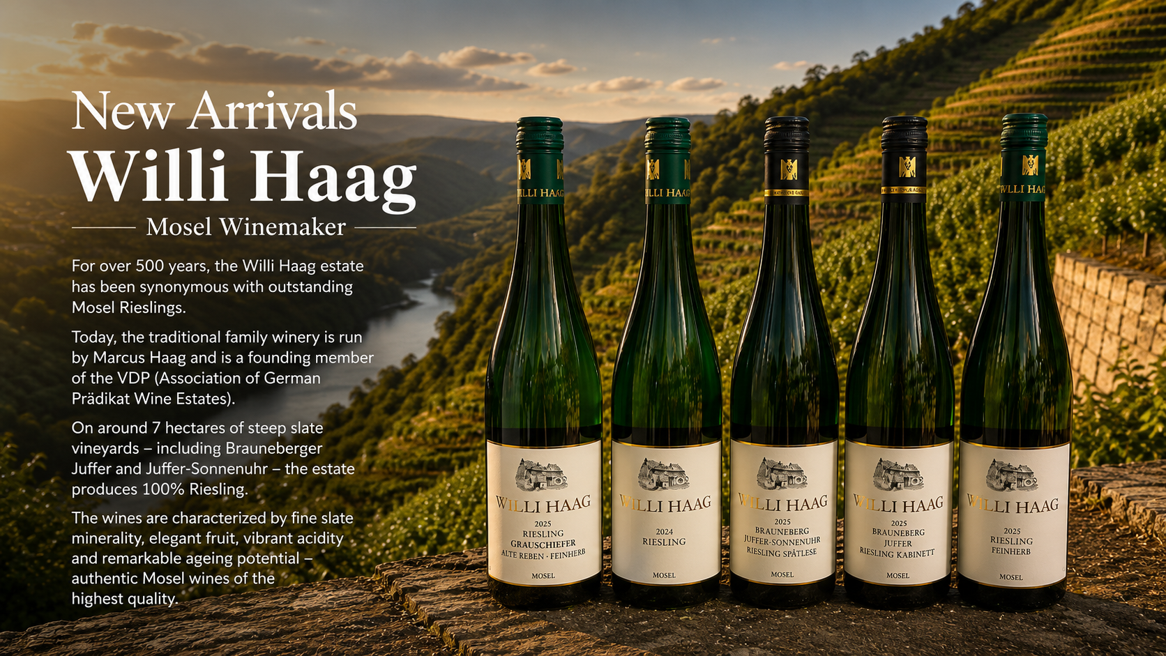 New releases Willi Haag | Moselwinzer