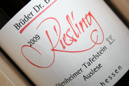 2009 Dienheimer Riesling Tafelstein Auslese | Magnum