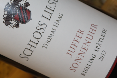 2012 Brauneberger JUFFER SONNENUHR Riesling Spätlese