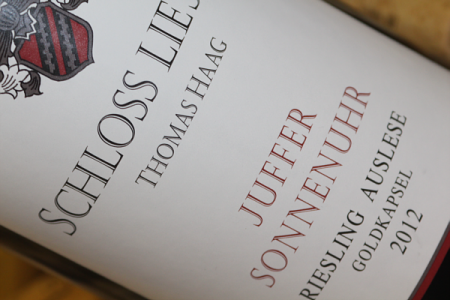 2012 Brauneberger JUFFER SONNENUHR Riesling Auslese Goldkapsel