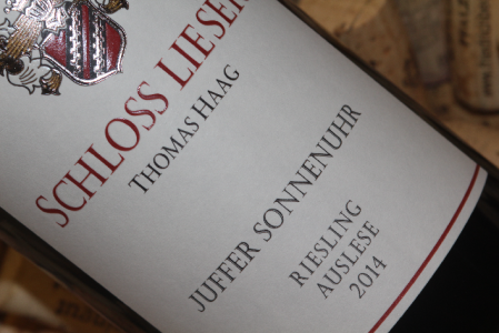 2014 JUFFER SONNENUHR Riesling Auslese VDP.Versteigerungswein