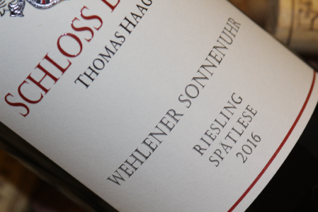 2016 WEHLENER SONNENUHR Riesling Spätlese