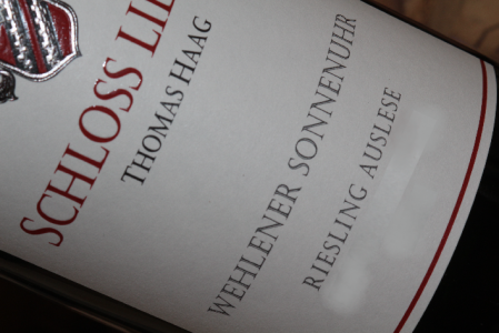 2019 WEHLENER SONNENUHR Auslese Riesling