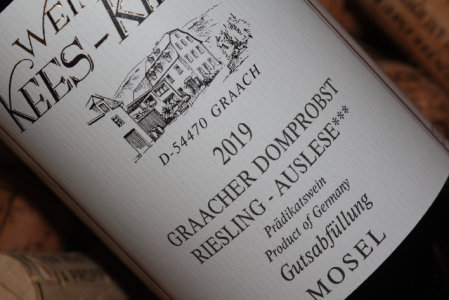 2019 Graacher Domprobst Riesling Auslese*** | Kees-Kieren | Auktionswein